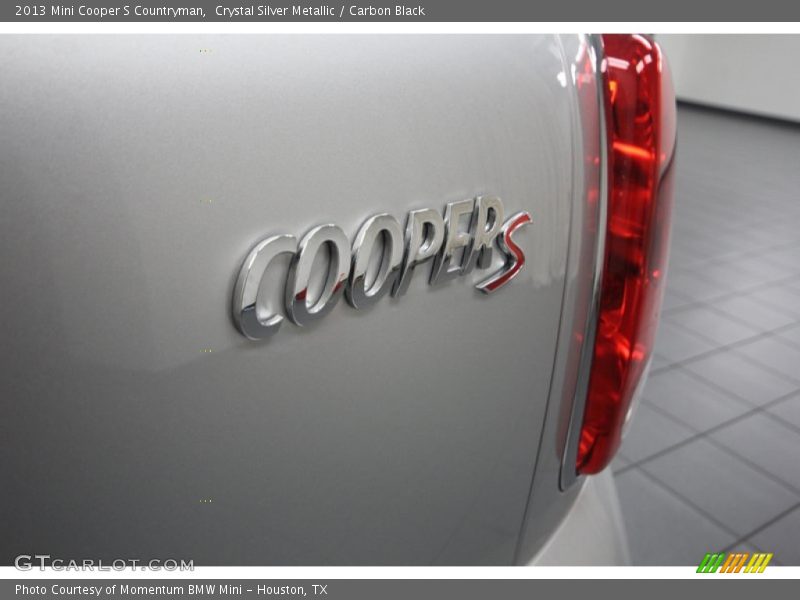 Crystal Silver Metallic / Carbon Black 2013 Mini Cooper S Countryman