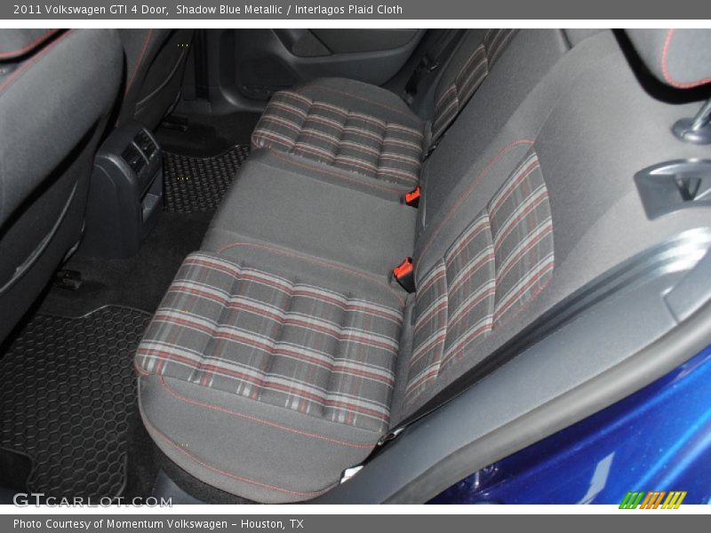 Rear Seat of 2011 GTI 4 Door