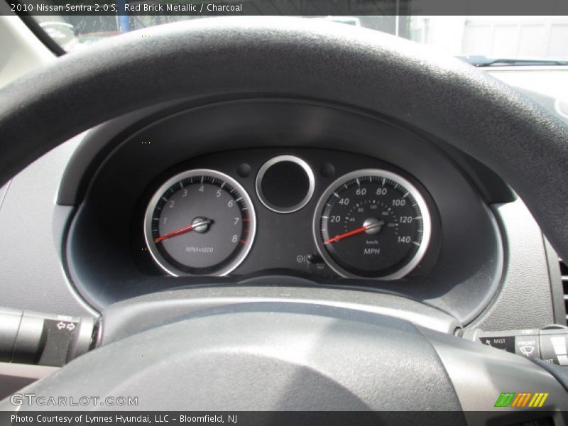 Red Brick Metallic / Charcoal 2010 Nissan Sentra 2.0 S
