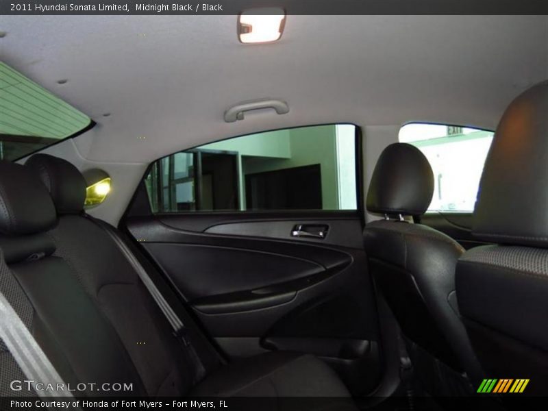 Midnight Black / Black 2011 Hyundai Sonata Limited
