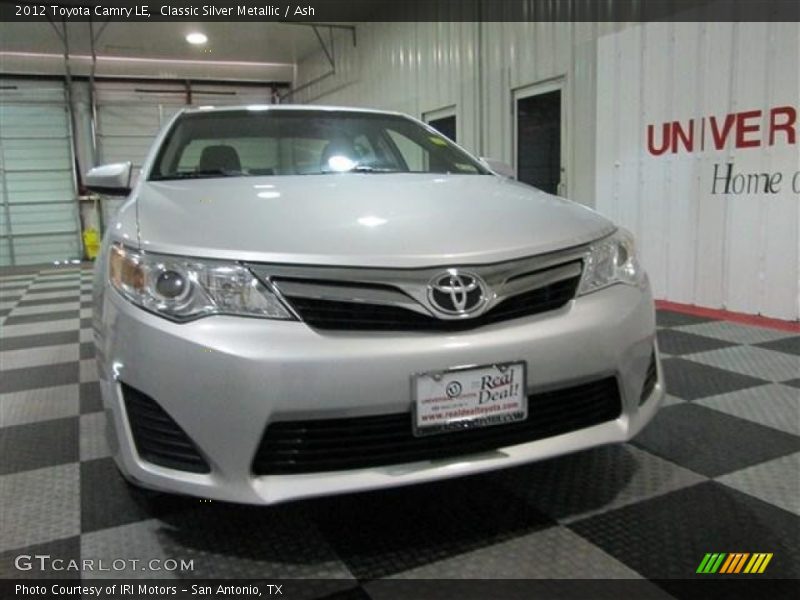 Classic Silver Metallic / Ash 2012 Toyota Camry LE