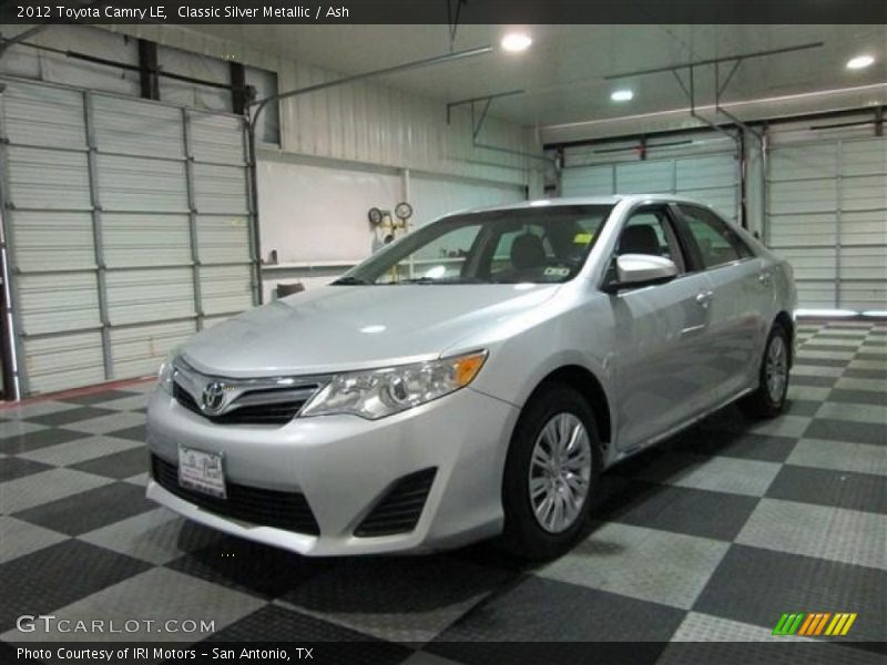 Classic Silver Metallic / Ash 2012 Toyota Camry LE