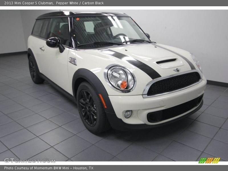 Pepper White / Carbon Black 2013 Mini Cooper S Clubman