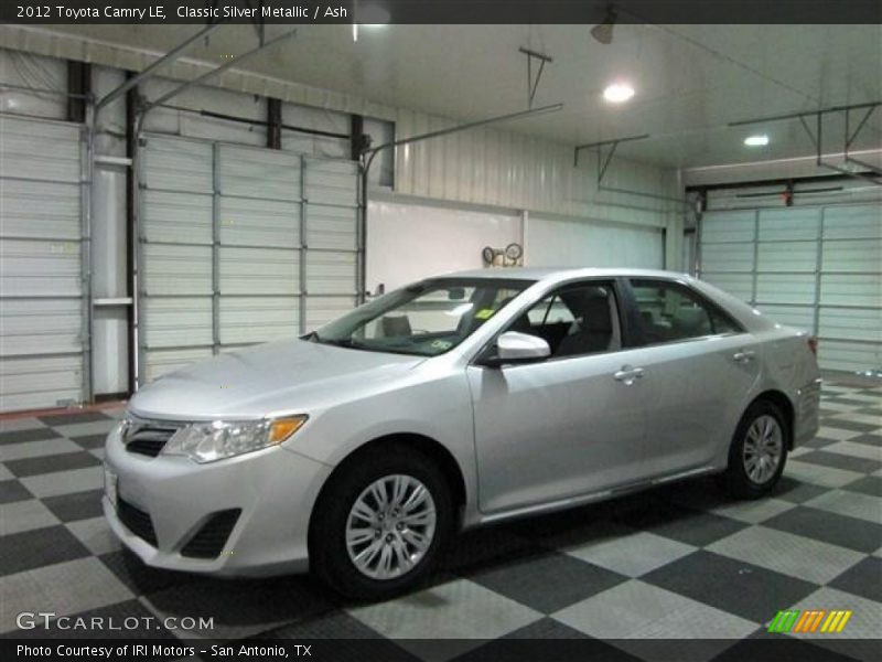 Classic Silver Metallic / Ash 2012 Toyota Camry LE