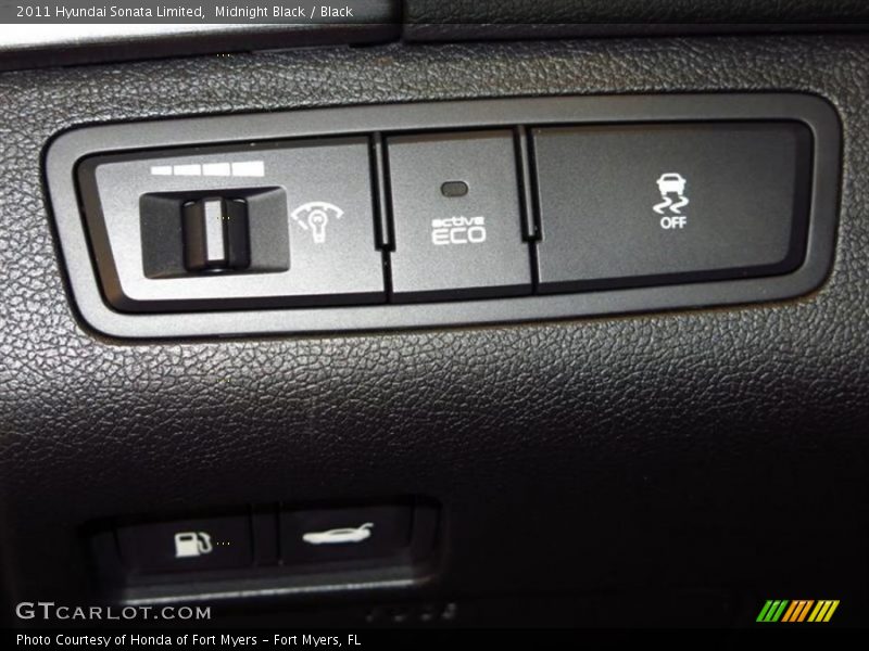 Midnight Black / Black 2011 Hyundai Sonata Limited