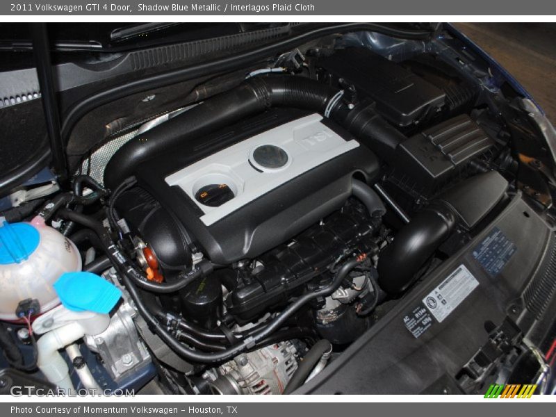  2011 GTI 4 Door Engine - 2.0 Liter FSI Turbocharged DOHC 16-Valve 4 Cylinder