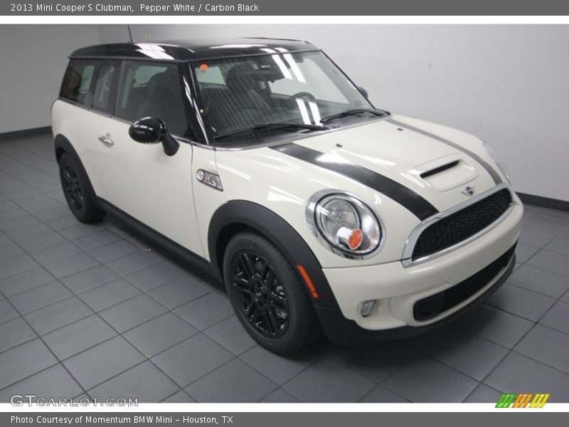 Pepper White / Carbon Black 2013 Mini Cooper S Clubman