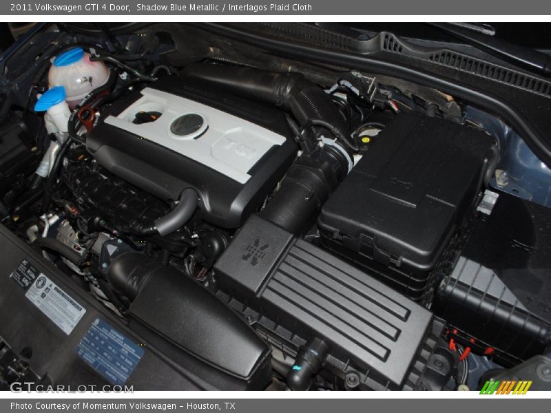  2011 GTI 4 Door Engine - 2.0 Liter FSI Turbocharged DOHC 16-Valve 4 Cylinder