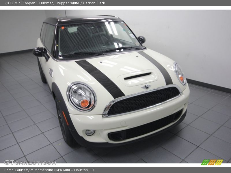 Pepper White / Carbon Black 2013 Mini Cooper S Clubman