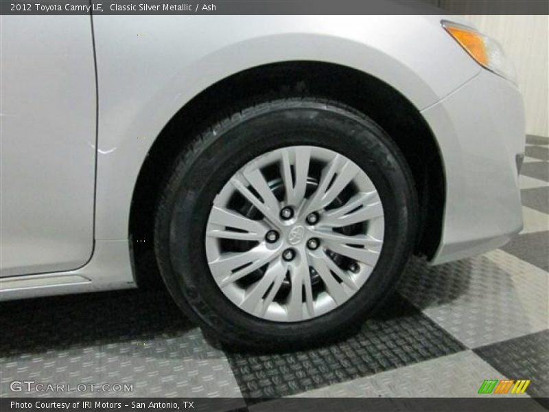 Classic Silver Metallic / Ash 2012 Toyota Camry LE