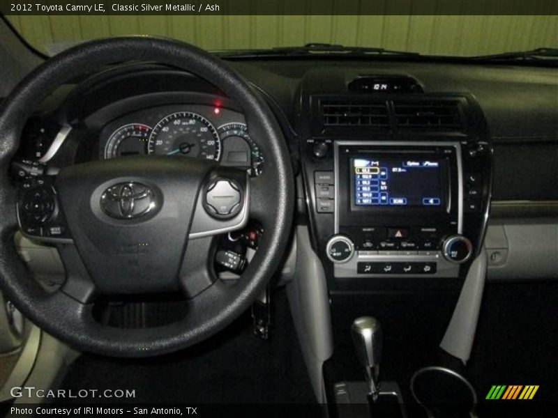 Classic Silver Metallic / Ash 2012 Toyota Camry LE