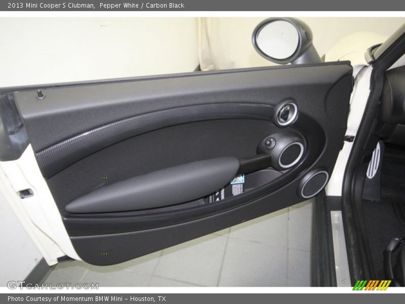 Pepper White / Carbon Black 2013 Mini Cooper S Clubman