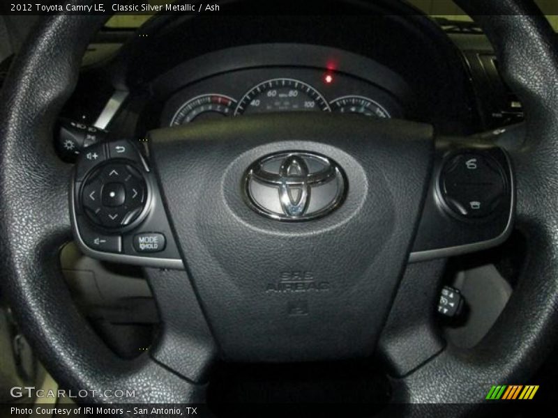 Classic Silver Metallic / Ash 2012 Toyota Camry LE