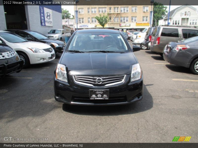 Super Black / Charcoal 2012 Nissan Sentra 2.0 S