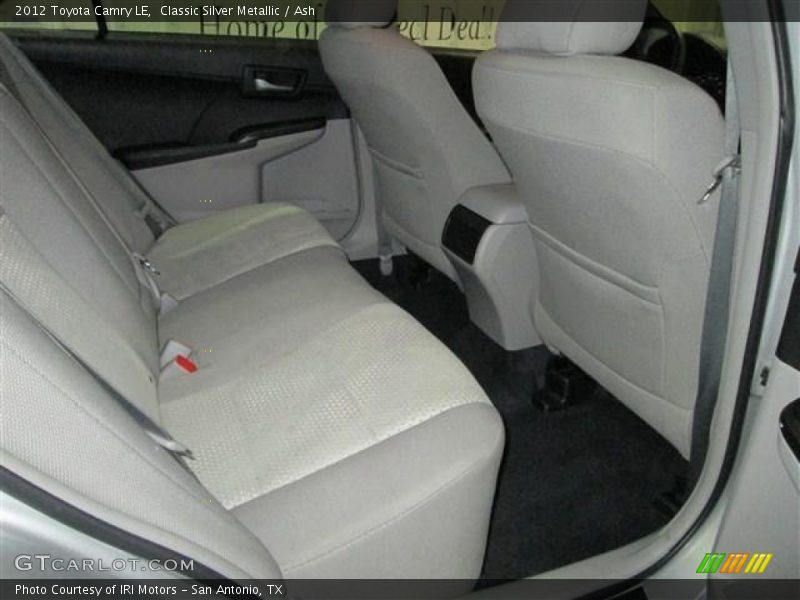 Classic Silver Metallic / Ash 2012 Toyota Camry LE