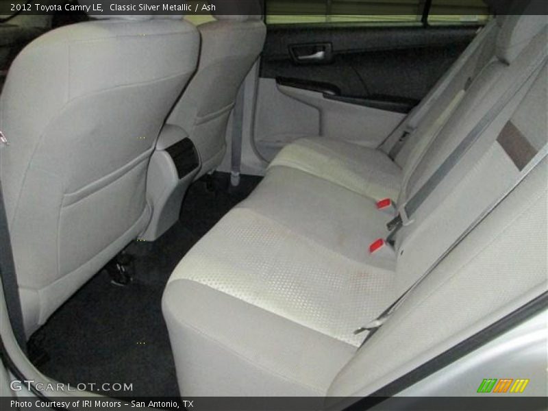 Classic Silver Metallic / Ash 2012 Toyota Camry LE