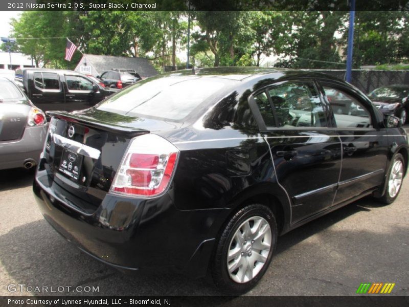 Super Black / Charcoal 2012 Nissan Sentra 2.0 S