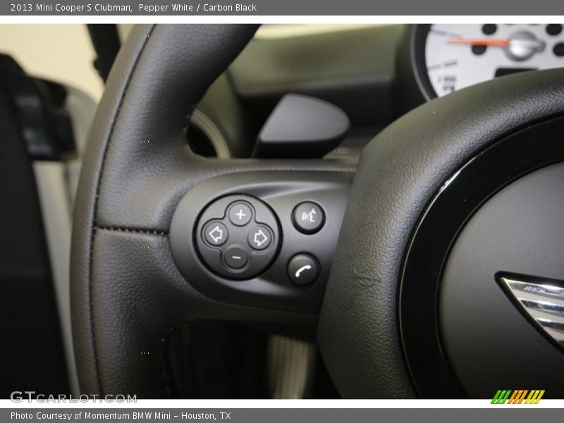 Pepper White / Carbon Black 2013 Mini Cooper S Clubman