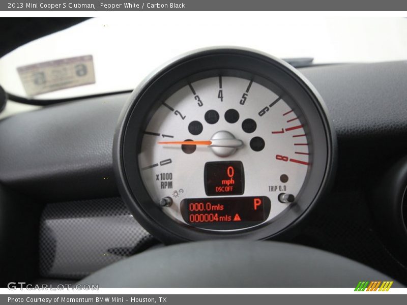 Pepper White / Carbon Black 2013 Mini Cooper S Clubman