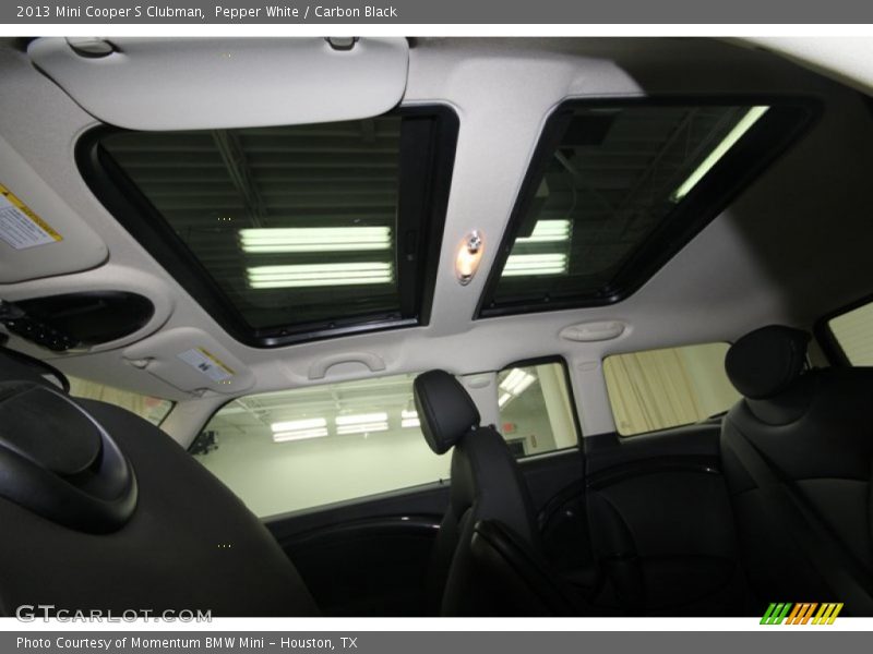 Pepper White / Carbon Black 2013 Mini Cooper S Clubman