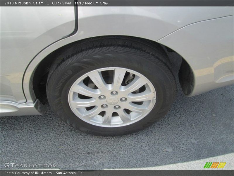 Quick Silver Pearl / Medium Gray 2010 Mitsubishi Galant FE