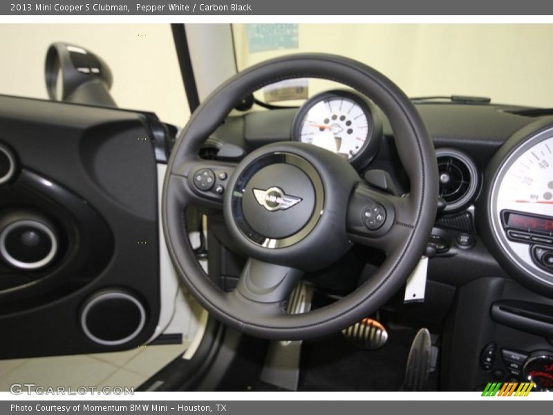 Pepper White / Carbon Black 2013 Mini Cooper S Clubman