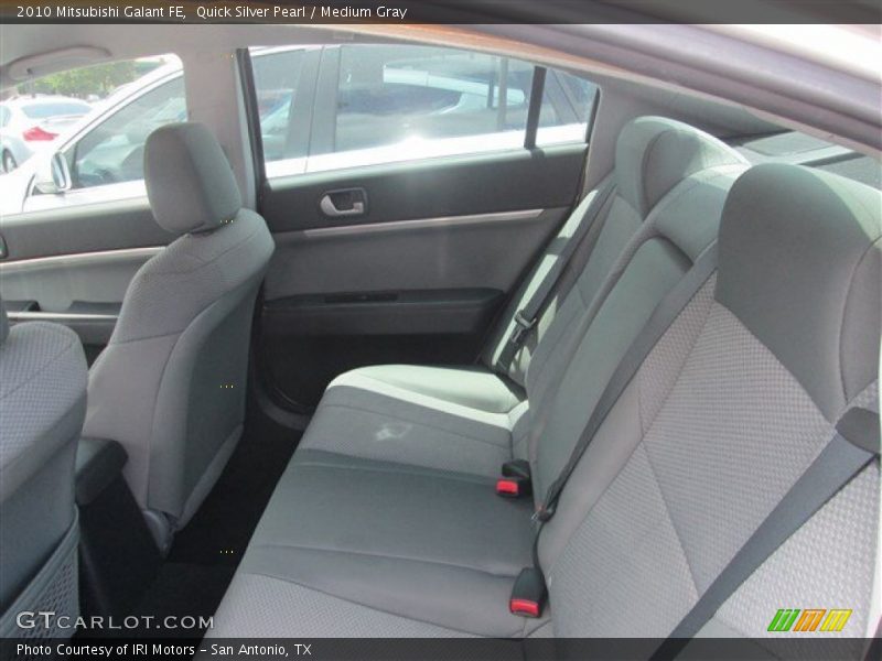 Quick Silver Pearl / Medium Gray 2010 Mitsubishi Galant FE