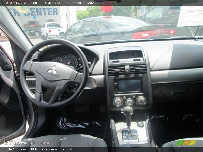 Quick Silver Pearl / Medium Gray 2010 Mitsubishi Galant FE