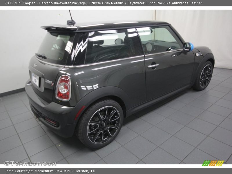 Eclipse Gray Metallic / Bayswater Punch Rocklike Anthracite Leather 2013 Mini Cooper S Hardtop Bayswater Package