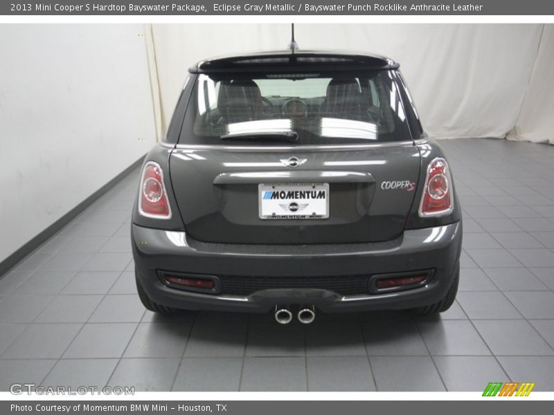 Eclipse Gray Metallic / Bayswater Punch Rocklike Anthracite Leather 2013 Mini Cooper S Hardtop Bayswater Package