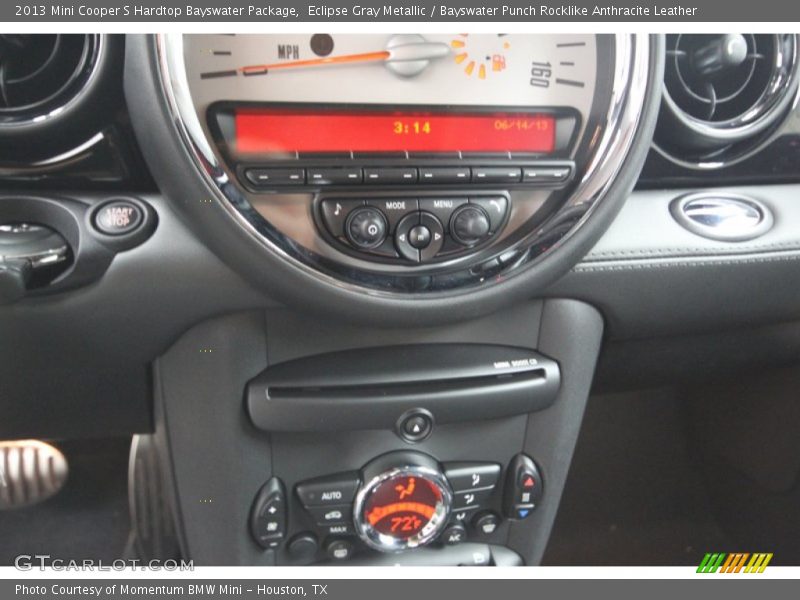 Eclipse Gray Metallic / Bayswater Punch Rocklike Anthracite Leather 2013 Mini Cooper S Hardtop Bayswater Package