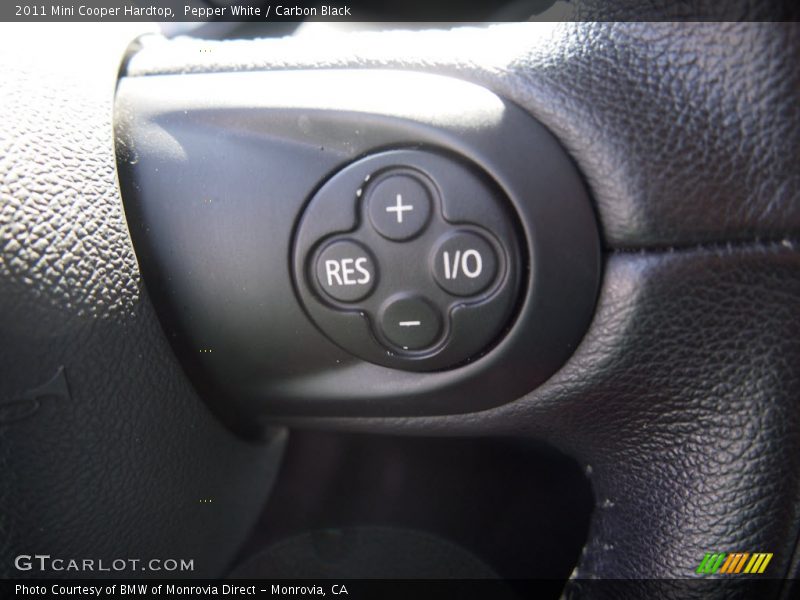 Pepper White / Carbon Black 2011 Mini Cooper Hardtop