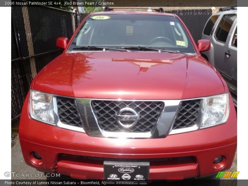 Red Brawn Pearl / Graphite 2006 Nissan Pathfinder SE 4x4