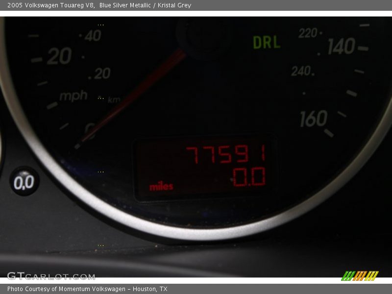 Blue Silver Metallic / Kristal Grey 2005 Volkswagen Touareg V8