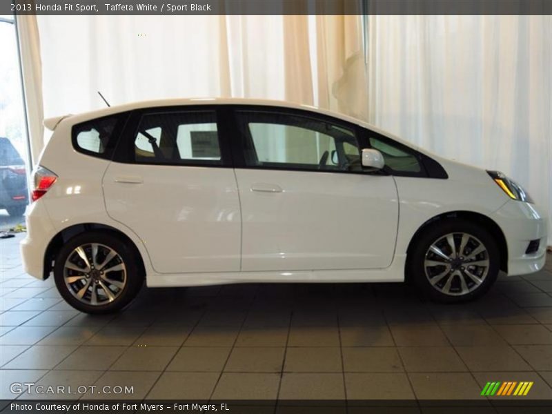 Taffeta White / Sport Black 2013 Honda Fit Sport