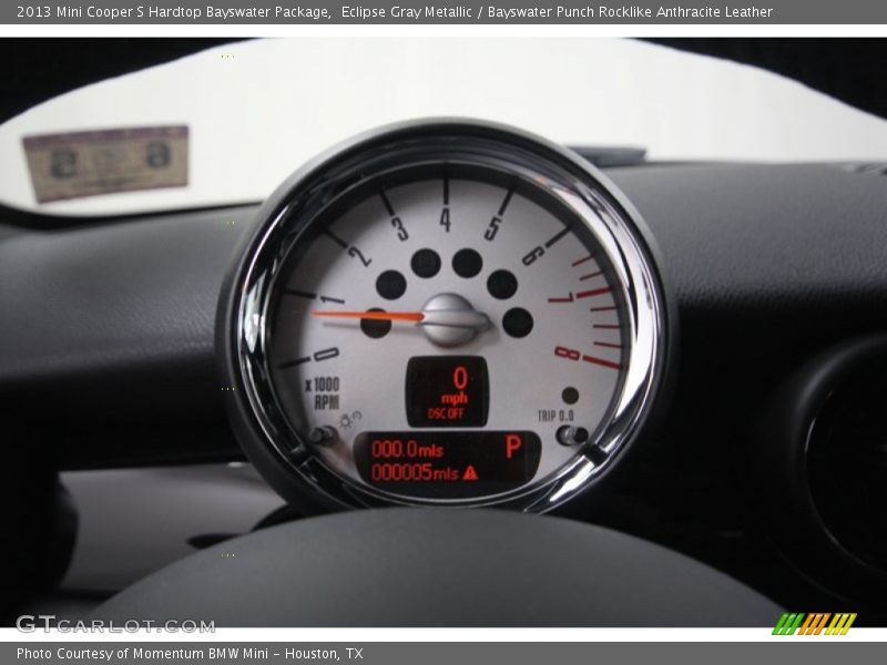 Eclipse Gray Metallic / Bayswater Punch Rocklike Anthracite Leather 2013 Mini Cooper S Hardtop Bayswater Package