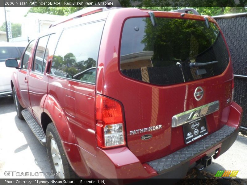 Red Brawn Pearl / Graphite 2006 Nissan Pathfinder SE 4x4