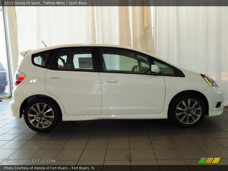 Taffeta White / Sport Black 2013 Honda Fit Sport