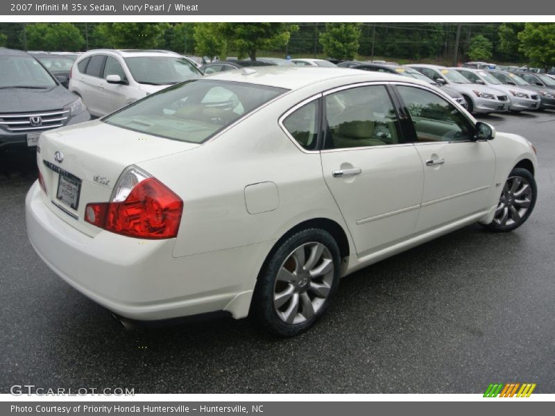 Ivory Pearl / Wheat 2007 Infiniti M 35x Sedan