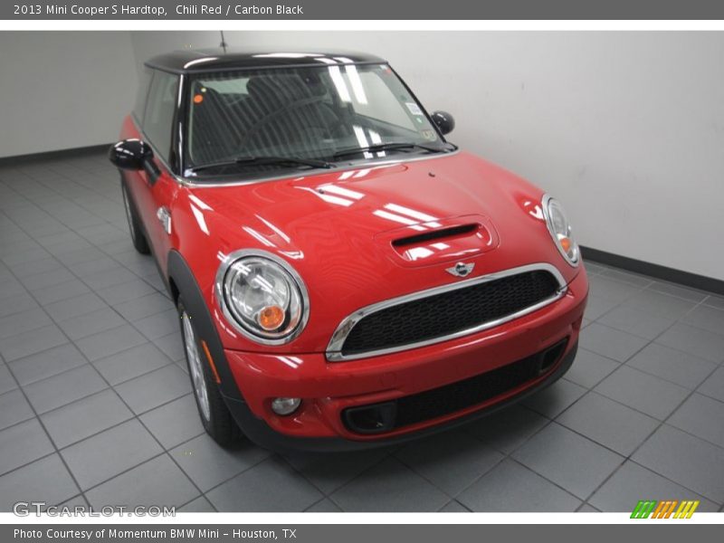 Chili Red / Carbon Black 2013 Mini Cooper S Hardtop