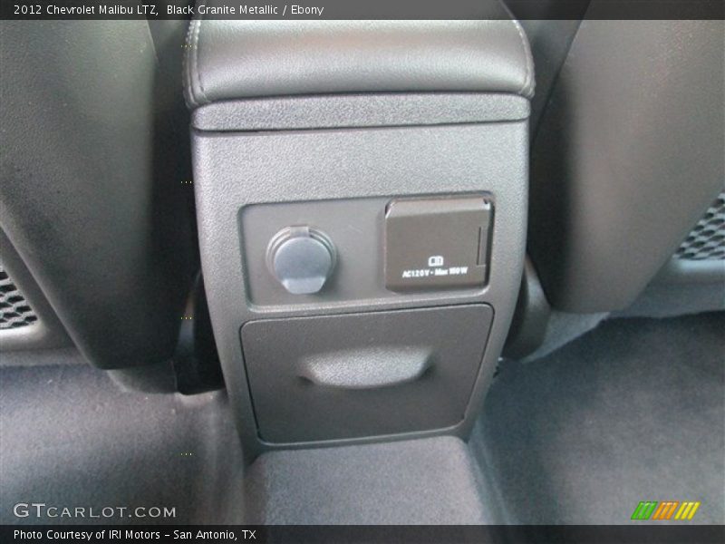 Black Granite Metallic / Ebony 2012 Chevrolet Malibu LTZ