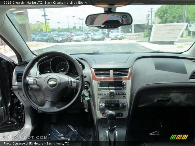Black Granite Metallic / Ebony 2012 Chevrolet Malibu LTZ