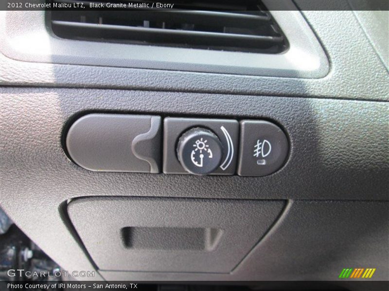 Black Granite Metallic / Ebony 2012 Chevrolet Malibu LTZ