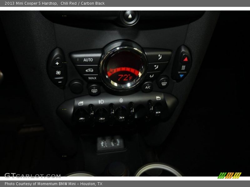 Chili Red / Carbon Black 2013 Mini Cooper S Hardtop