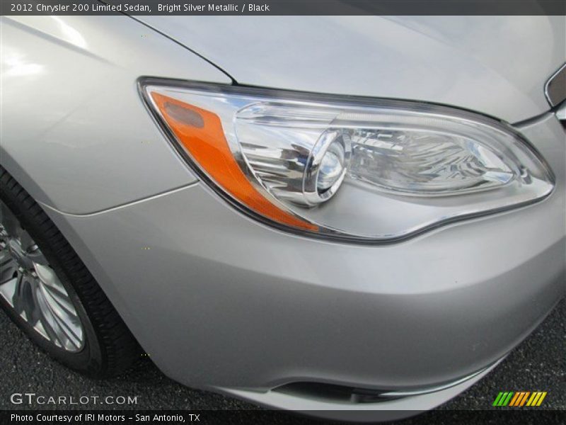 Bright Silver Metallic / Black 2012 Chrysler 200 Limited Sedan