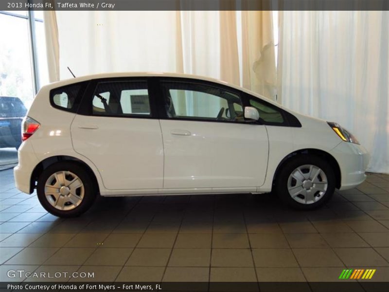 Taffeta White / Gray 2013 Honda Fit