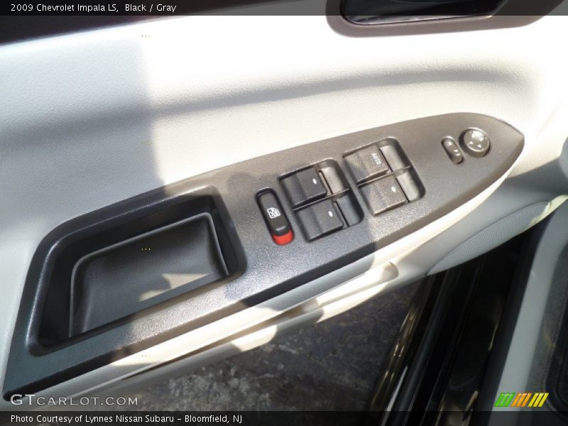 Black / Gray 2009 Chevrolet Impala LS