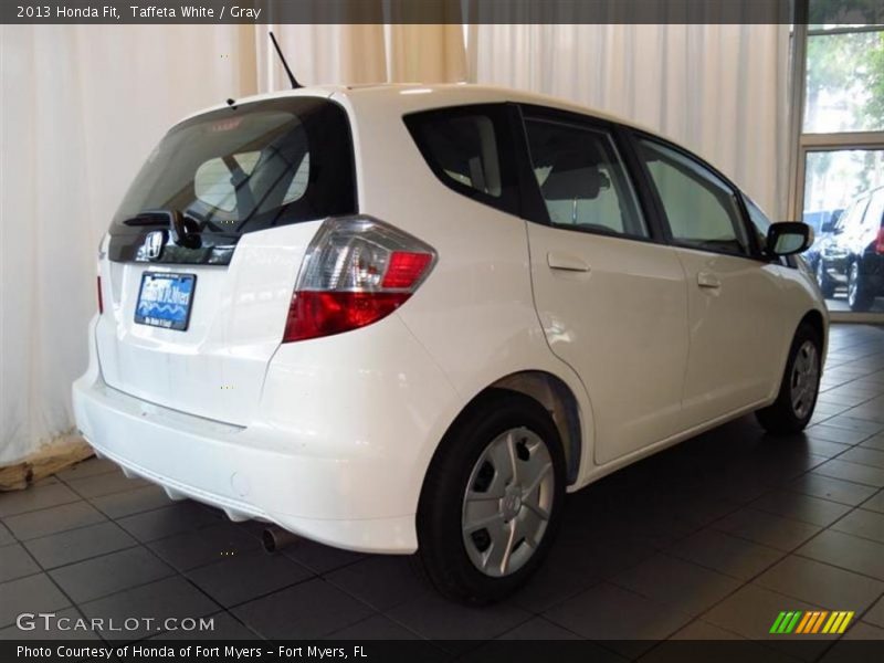 Taffeta White / Gray 2013 Honda Fit