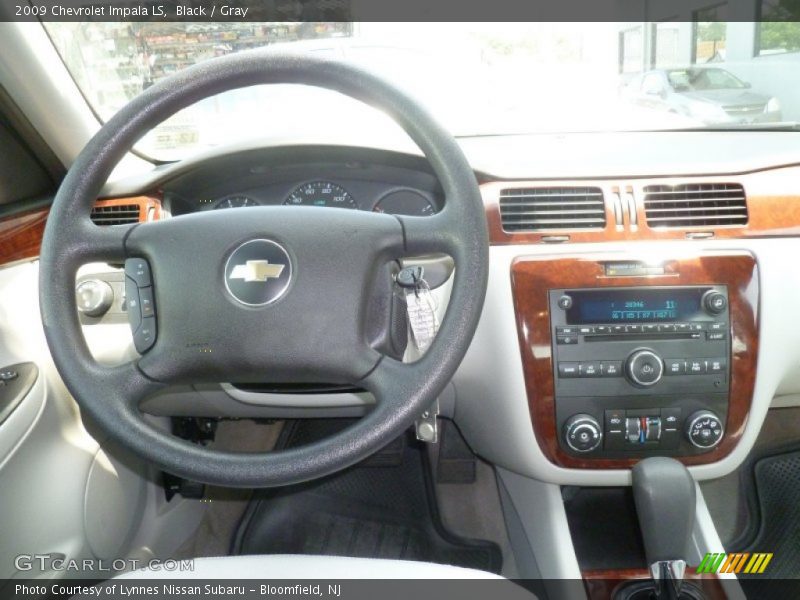 Black / Gray 2009 Chevrolet Impala LS