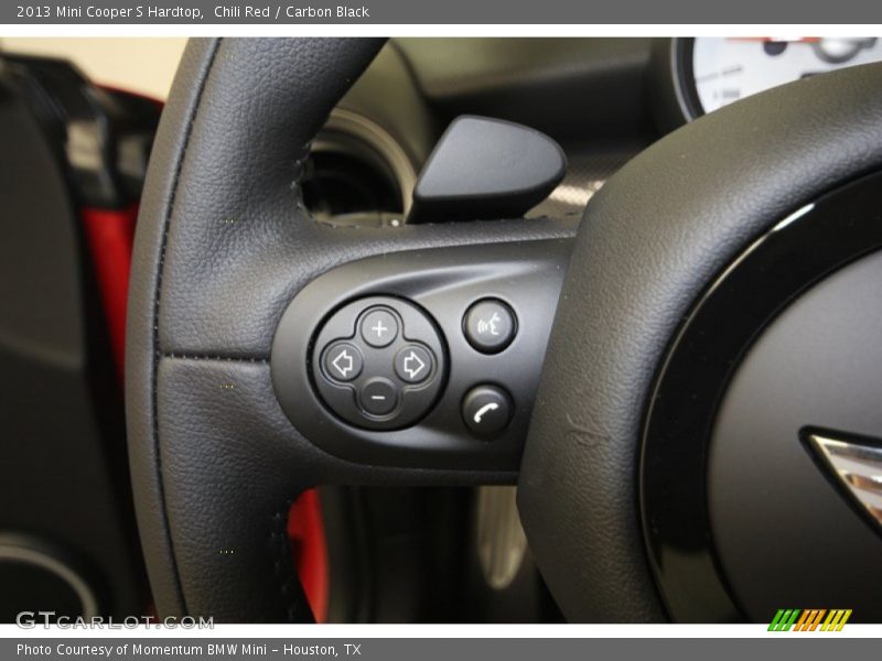 Chili Red / Carbon Black 2013 Mini Cooper S Hardtop